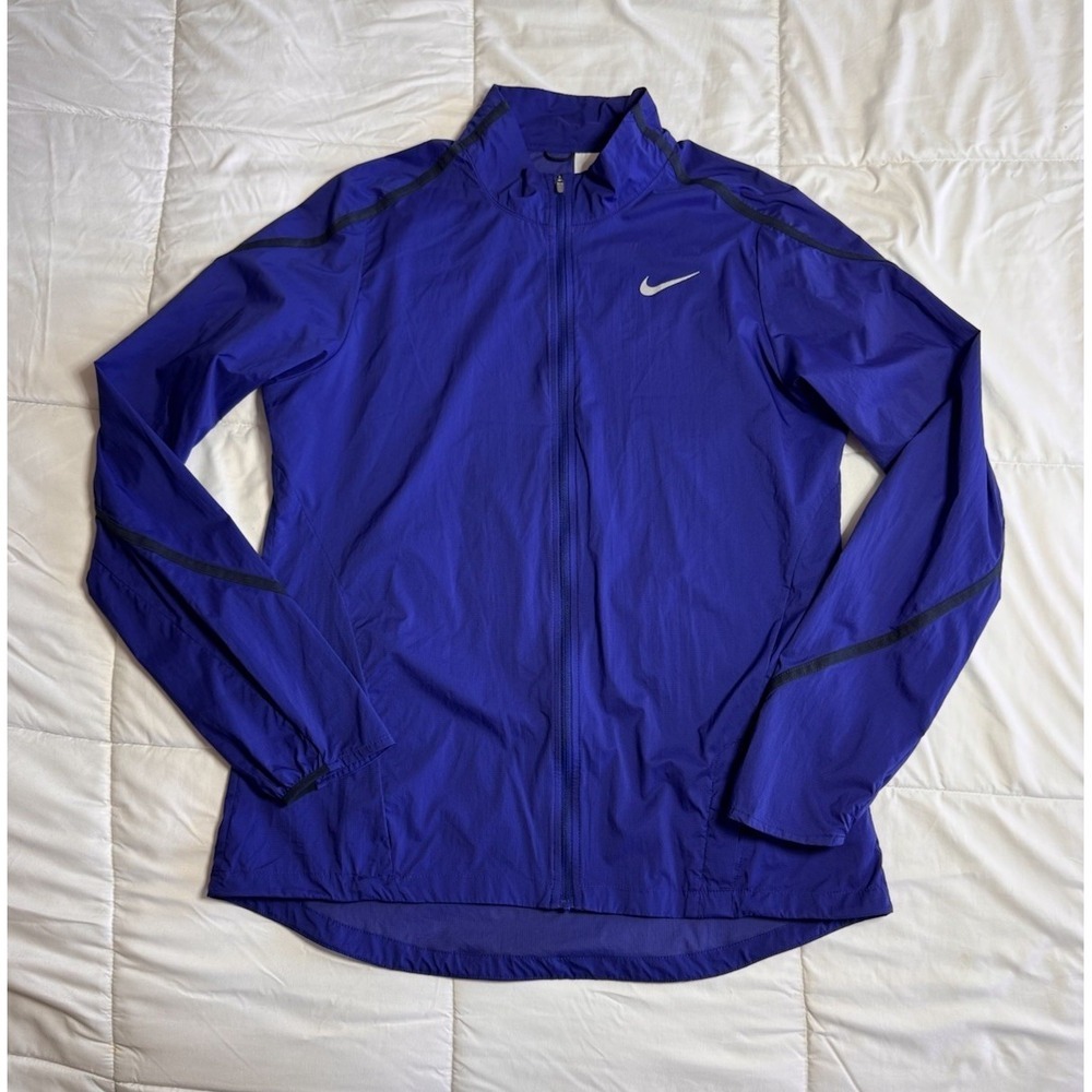 Nike Mens Pro Elite Ultra-lightweight Windbreaker, Size Large , Blue, Rare NWOT